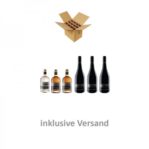 Genießerpaket Whisky & Wein