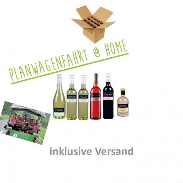 Planwagenfahrt für zu Hause