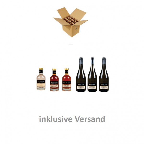 Genießerpaket Whisky & Wein